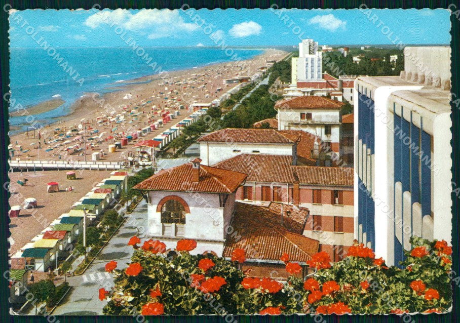 Udine Lignano Sabbiadoro Spiaggia FG Foto cartolina RT4386 – fronte