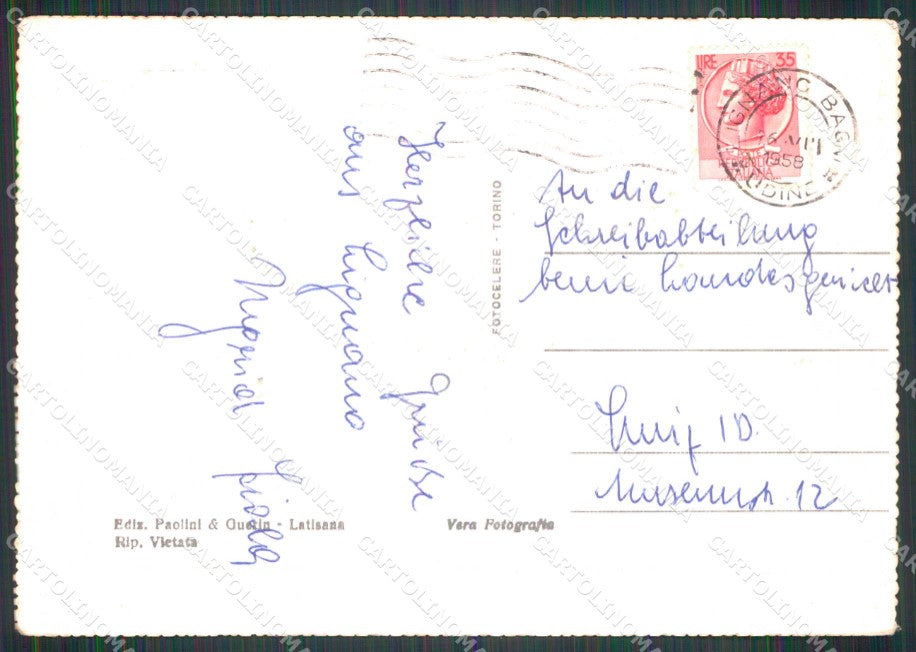 Udine Lignano Sabbiadoro FG Foto cartolina RT4411 – retro