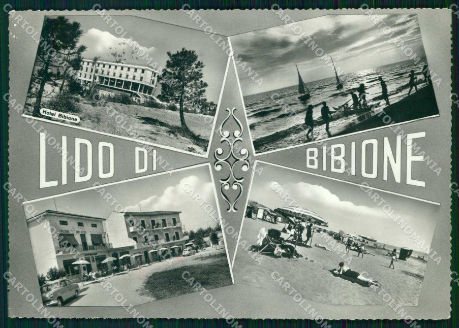 Venezia Bibione Lido Hotel FG Foto cartolina RT4415 – fronte