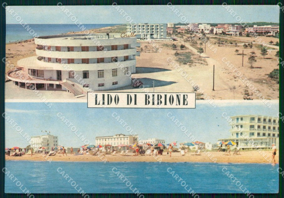 Venezia Bibione Lido ABRASA FG cartolina RT4416 – fronte