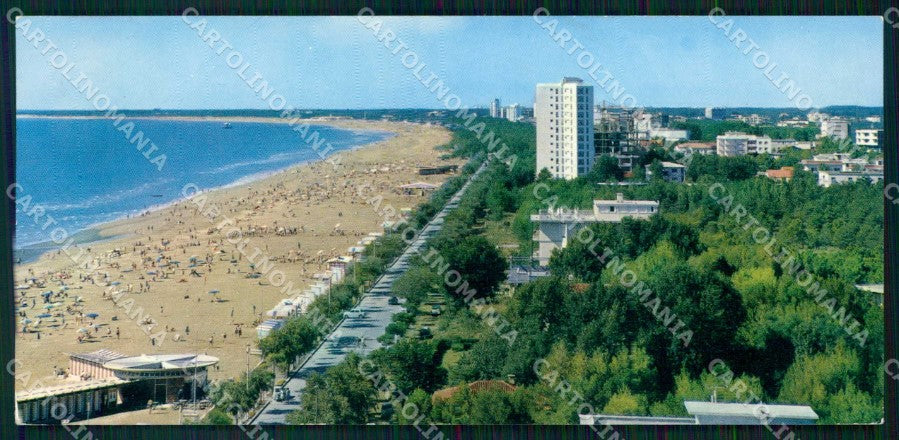 Udine Lignano Sabbiadoro Spiaggia mini cartolina RT4420 – fronte