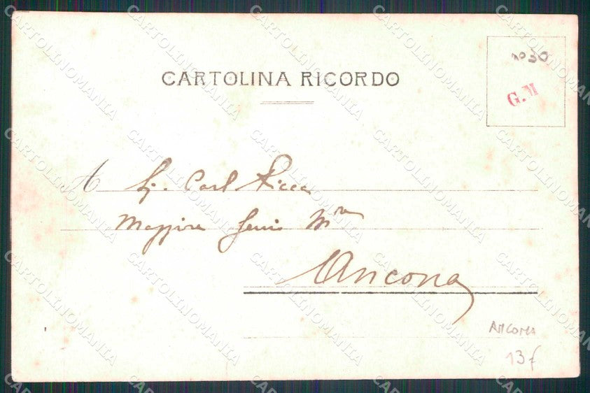 Ancona Città 11° Reggimento Bersaglieri Militari Foto cartolina RT4439 – retro