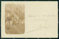 Ancona Città 11° Reggimento Bersaglieri PIEGA Foto cartolina RT4450 – fronte
