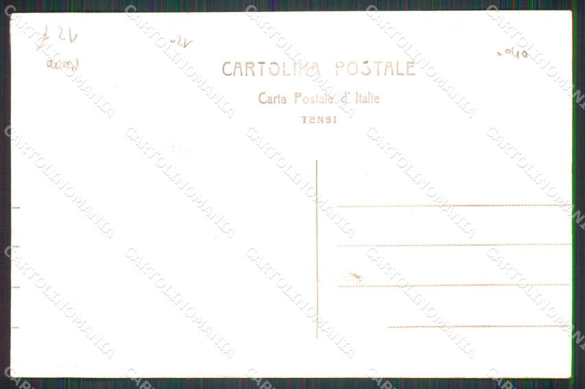 Roma Città 12° Reggimento Bersaglieri Militari Caserma Foto cartolina RT4455 – retro