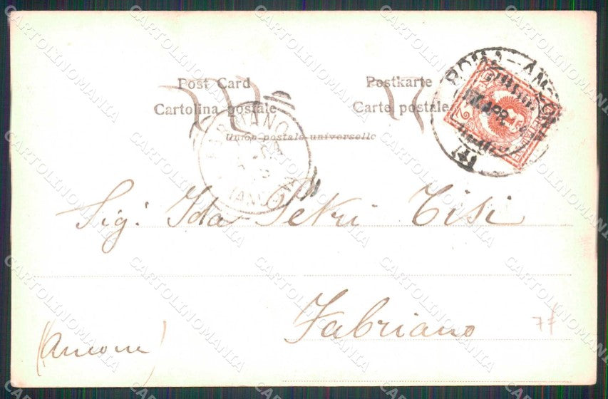 Militari Bersaglieri Agguato Alterocca 3264 cartolina RT4471 – retro