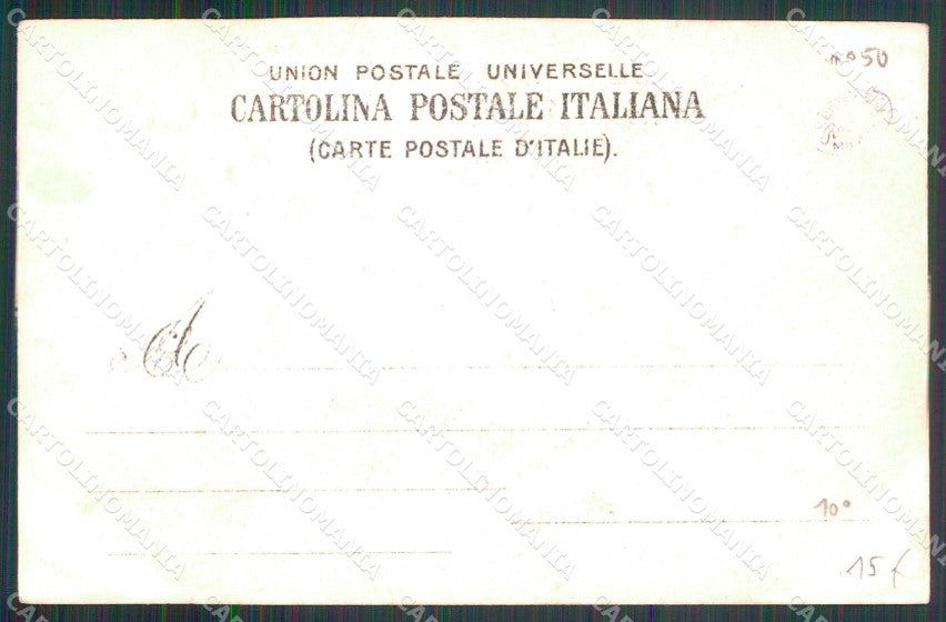 Militari Bersaglieri 10° Regg. Catena Fitta Foto cartolina RT4480 – retro