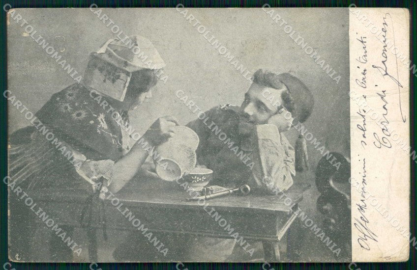 Militari Bersaglieri ABRASA PIEGATA cartolina RT4489 – fronte
