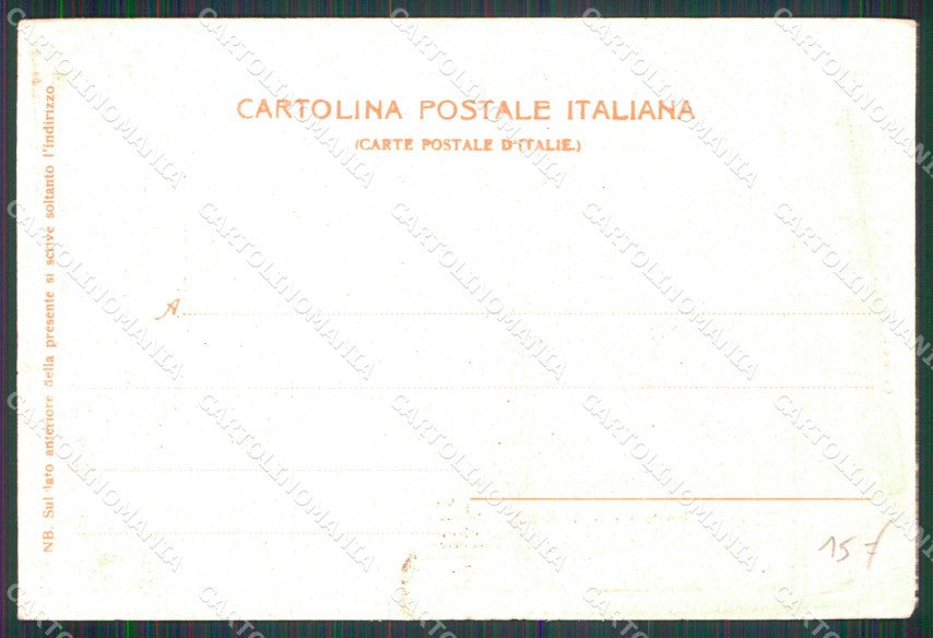 Ravenna Faenza Festa Alberi Militari Bersaglieri 6° Regg. PIEGA cartolina RT4496 – retro