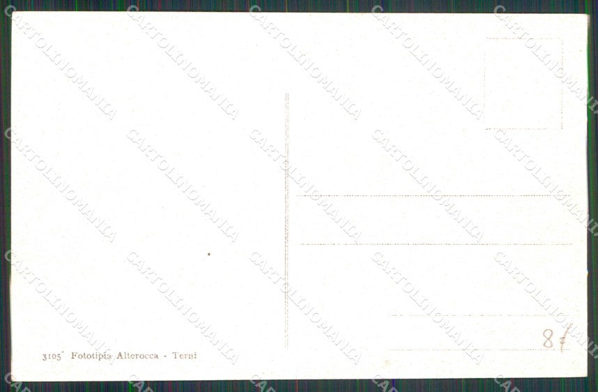 Militari Bersaglieri Corsa Alterocca 3105 cartolina RT4506 – retro