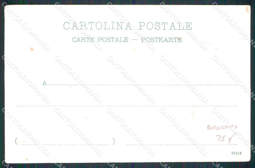 Imperia Bordighera Saluto da Militari Bersaglieri PIEGHINA cartolina RT4531 – retro