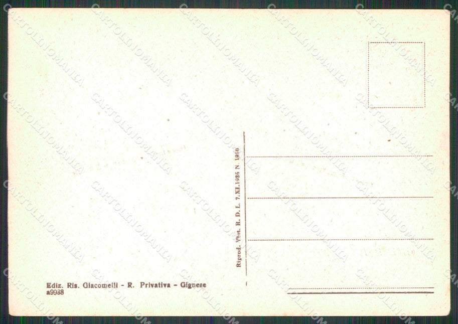 Verbania Gignese Lago Maggiore Saluti da Isole FG cartolina RT4567 – retro
