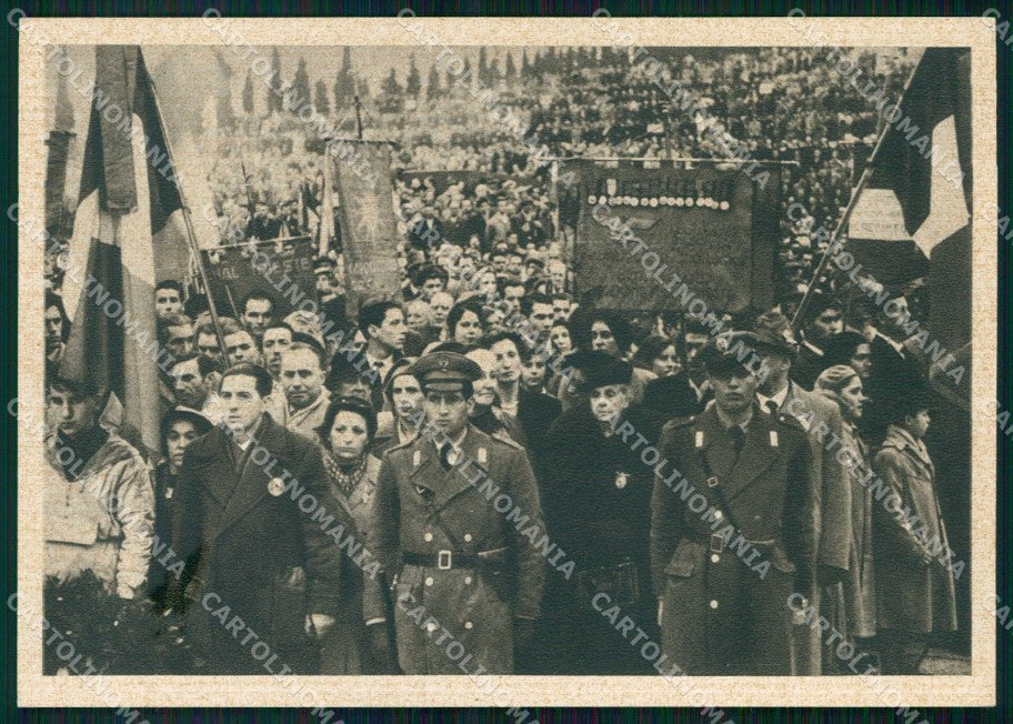 Gorizia Redipuglia Pellegrinaggio FG Foto cartolina RT4579 – fronte