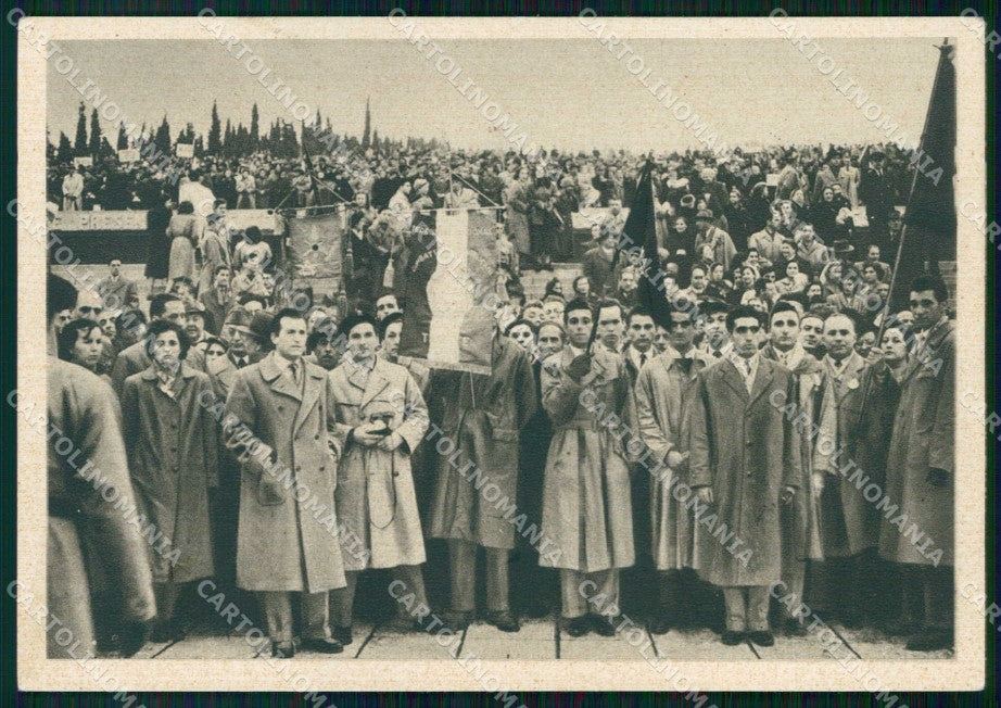 Gorizia Redipuglia Pellegrinaggio FG Foto cartolina RT4580 – fronte