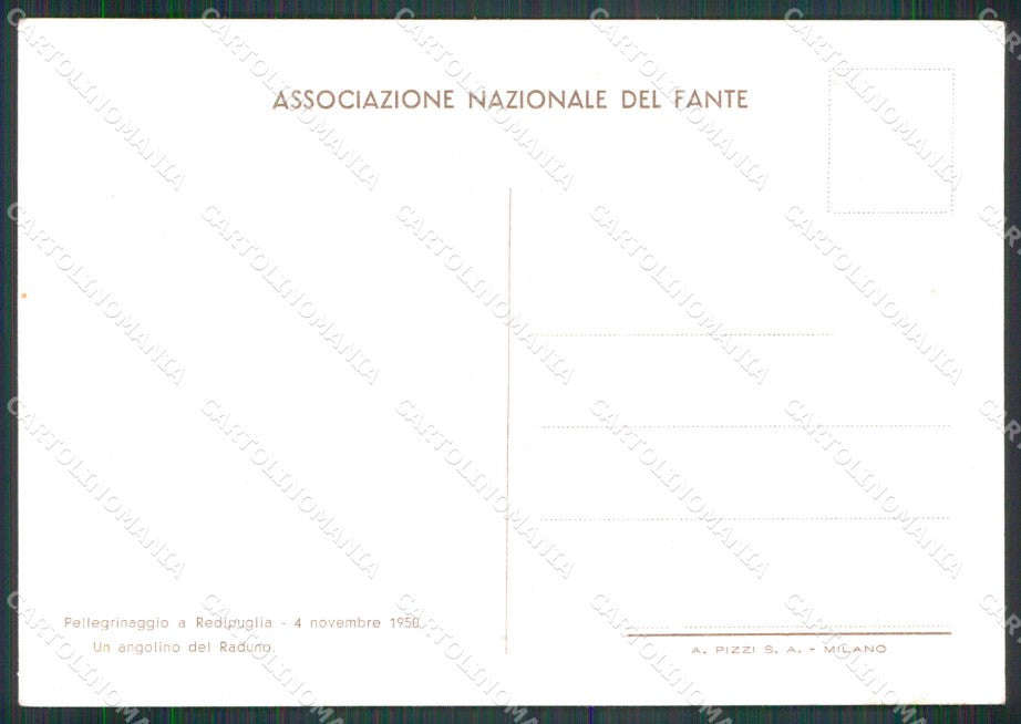 Gorizia Redipuglia Pellegrinaggio FG Foto cartolina RT4580 – retro
