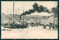 Trieste Città Partenza per Muggia Barche Stengel 4149 ABRASA cartolina RT4624 – fronte