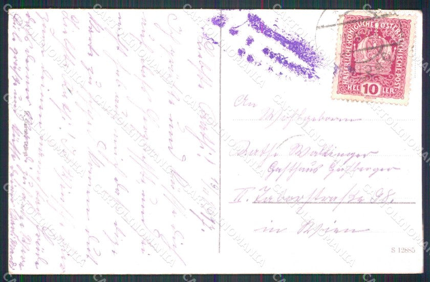 Trieste Città Opicina Torre di Osservazione cartolina RT4628 – retro