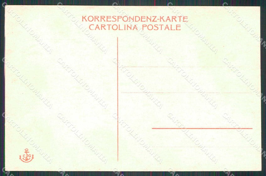 Trieste Città Canale Ponte Rosso Barche cartolina RT4632 – retro