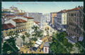Trieste Città Piazza Via Barriera Mercato Tram cartolina RT4641 – fronte