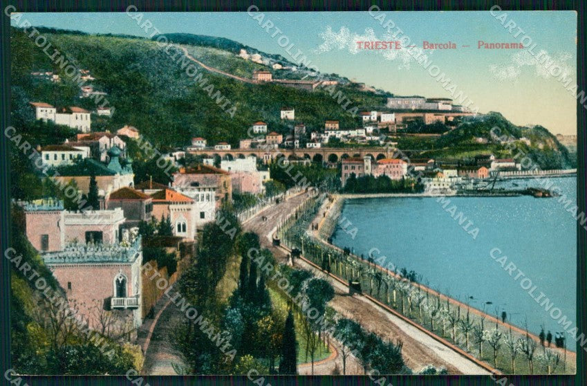Trieste Città Barcola cartolina RT4642 – fronte