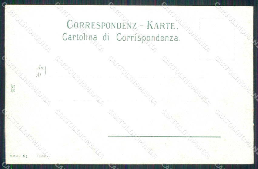 Trieste Città Assicurazioni Generali cartolina RT4674 – retro