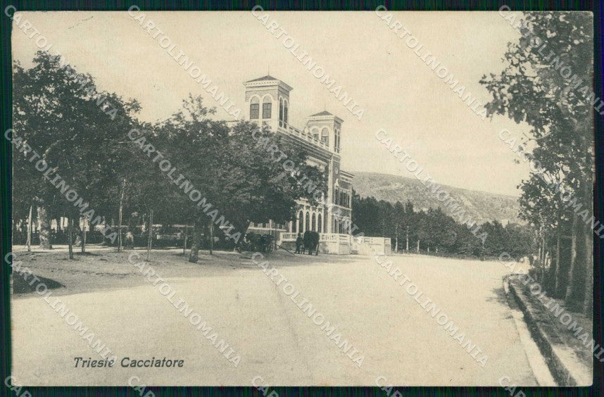 Trieste Città Villa Revoltella al Cacciatore cartolina RT4681 – fronte
