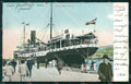 Trieste Città Molo San Carlo Nave cartolina RT4703 – fronte