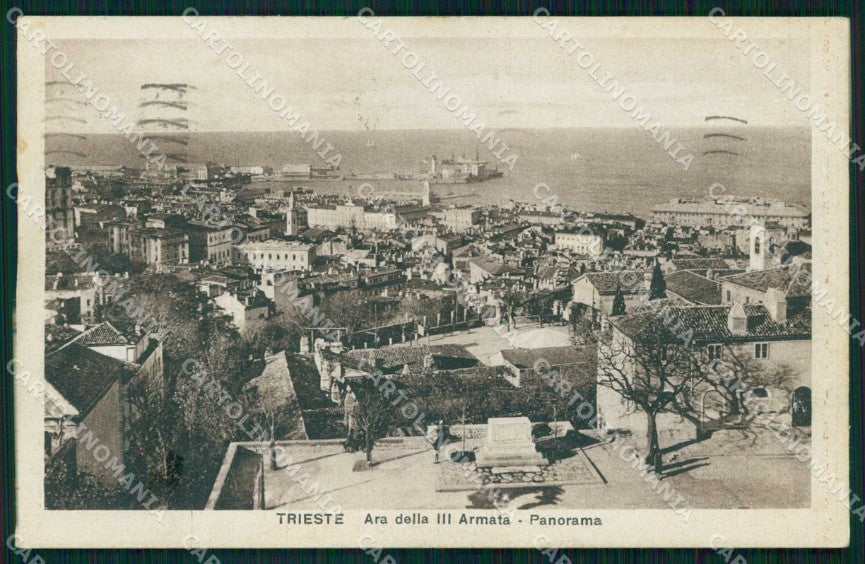 Trieste Città Ara della III Armata Stein 5 8857 cartolina RT4729 – fronte