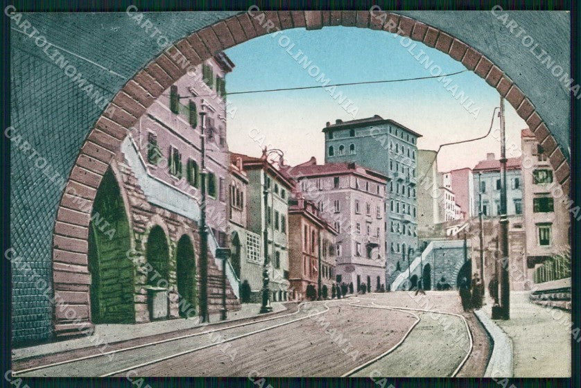 Trieste Città Galleria di Montuzza cartolina RT4759 – fronte