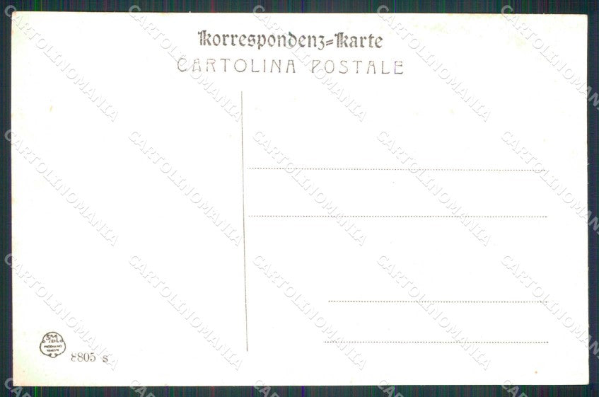 Trieste Città Riva Carciotti Barche Modiano 8805 Foto cartolina RT4764 – retro