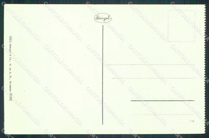 Trieste Città Panorama Barche Stengel 37282 cartolina RT4782 – retro
