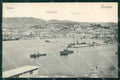 Trieste Città Porto con Barche cartolina RT4783 – fronte