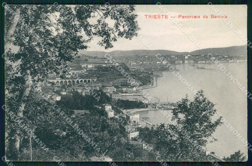 Trieste Città Barcola cartolina RT4789 – fronte