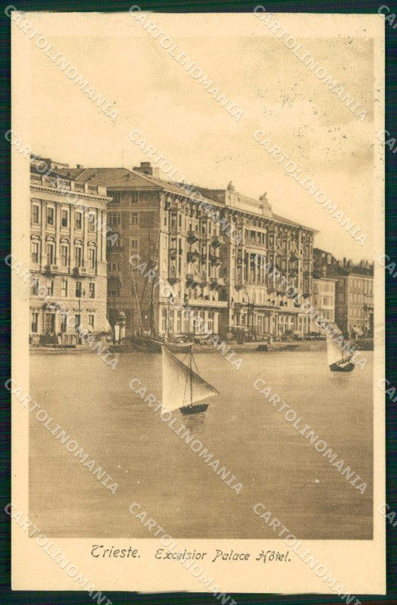 Trieste Città Excelsior Palace Hotel cartolina RT4804 – fronte