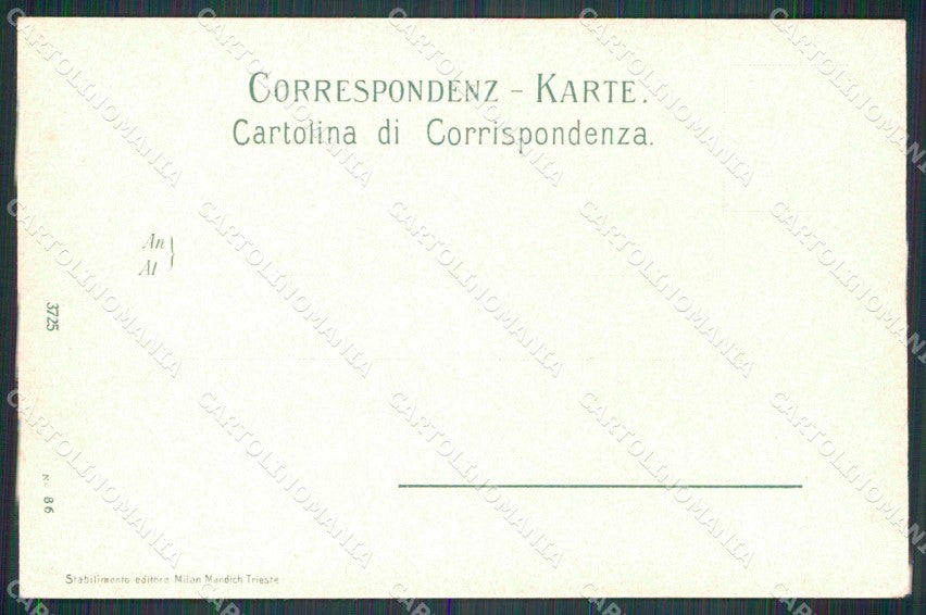 Trieste Città Barcola cartolina RT4809 – retro