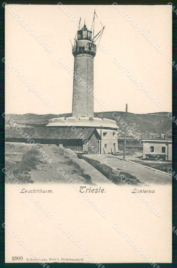 Trieste Città Lanterna cartolina RT4818 – fronte