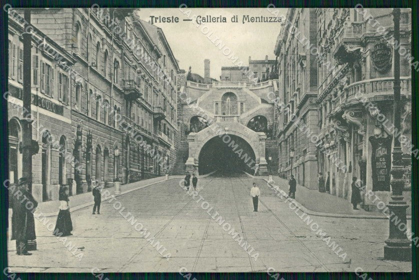 Trieste Città Galleria Montuzza Modiano 11787 cartolina RT4823 – fronte