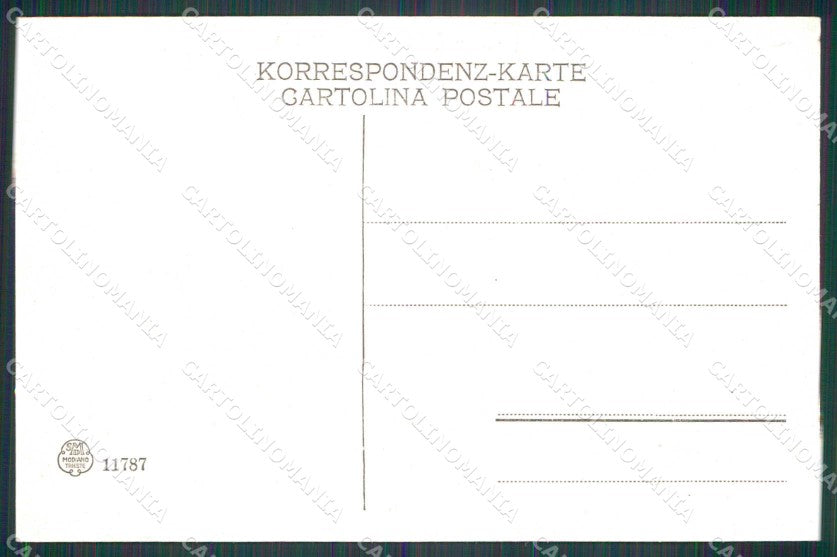 Trieste Città Galleria Montuzza Modiano 11787 cartolina RT4823 – retro