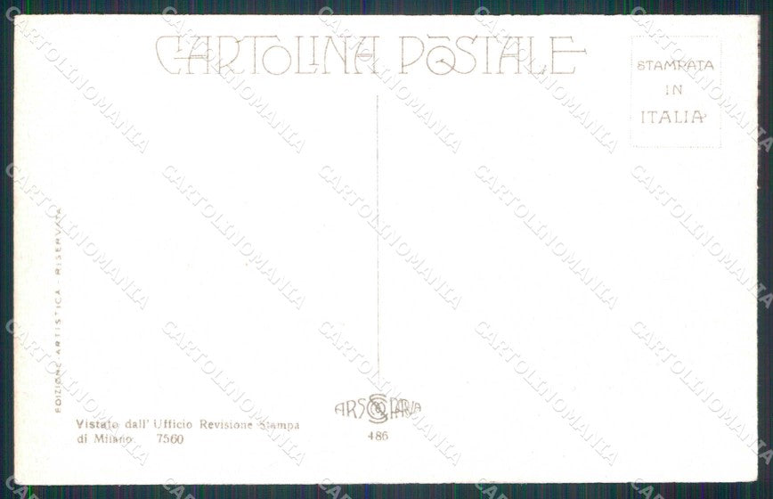 Trieste Città Via Giosuè Carducci cartolina RT4839 – retro