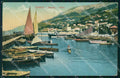 Trieste Città Barcola Porto con Barche cartolina RT4852 – fronte