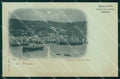 Trieste Città Saluto da Veduta dal Mare Chiaro di Luna cartolina RT4881 – fronte