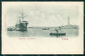 Trieste Città Lanterna Piroscafo Barche Stengel 4174 cartolina RT4889 – fronte