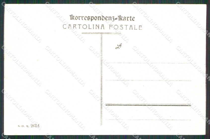 Trieste Città Piazza della Borsa Tram cartolina RT4897 – retro