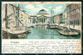 Trieste Città Canal Grande Barche Chiesa Sant'Antonio cartolina RT4899 – fronte