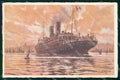 Trieste Città Piroscafo Stella d'Italia Lloyd Triestino cartolina RT4922 – fronte