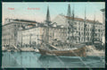 Trieste Città Riva del Sale Barche STRAPPINO cartolina RT4926 – fronte