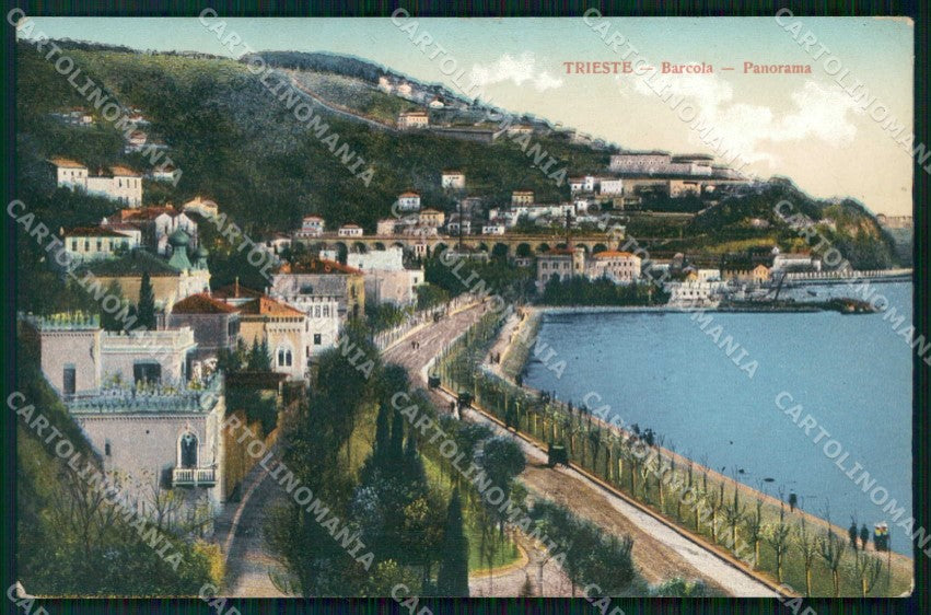 Trieste Città Barcola cartolina RT4937 – fronte