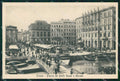 Trieste Città Piazza del Ponte Rosso Mercato cartolina RT4964 – fronte