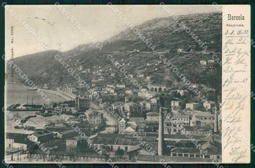 Trieste Città Barcola cartolina RT4972 – fronte