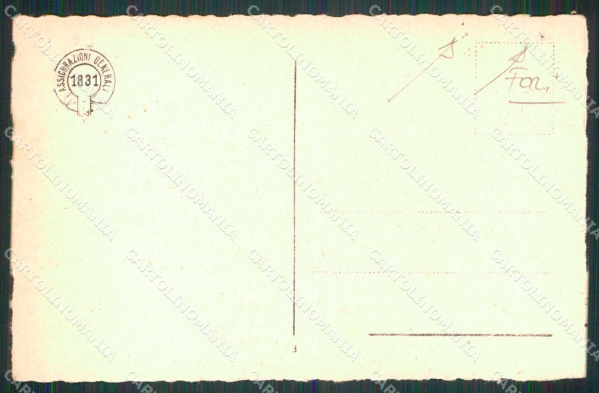 Trieste Città Assicurazioni Generali Commerciale FORI cartolina RT4978 – retro