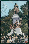 Trieste Città Monumento Domenico Rossetti cartolina RT4994 – fronte